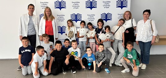 Najmlađi istraživači mora u posjetu Fakultetu znanosti o moru!